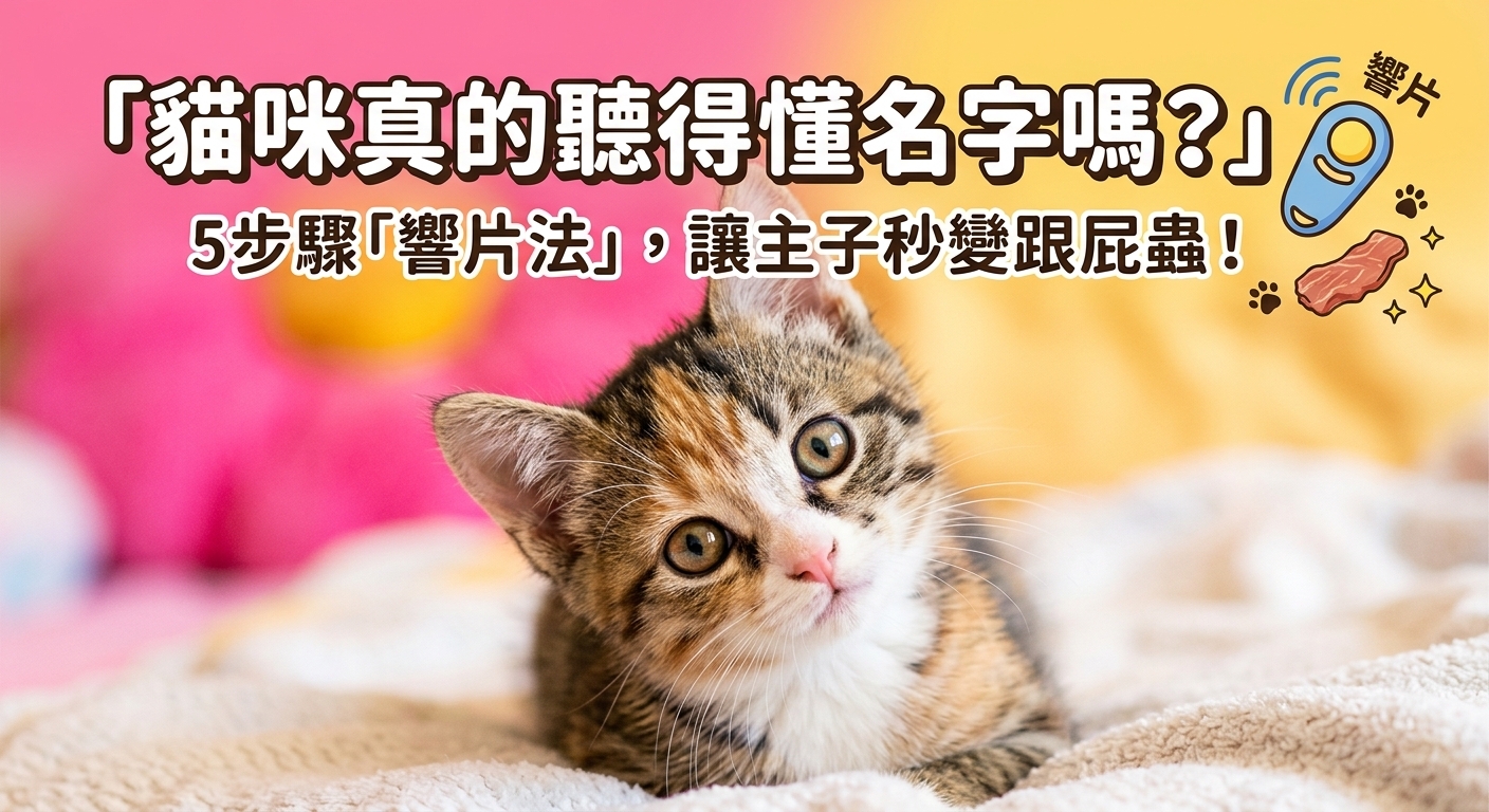 🐱 貓咪總是不理你？5步驟讓主子聽到名字秒奔向你！