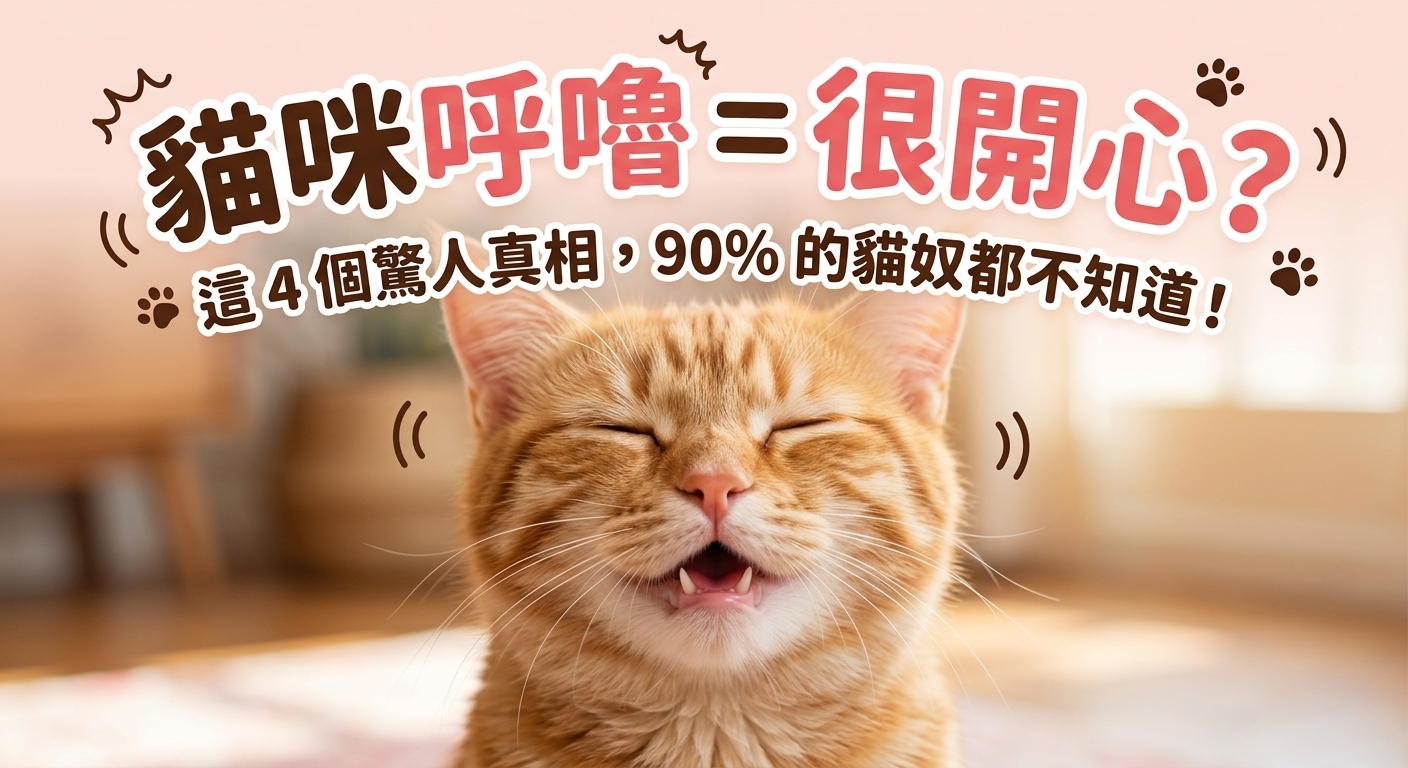 🐱 貓咪「呼嚕」代表太爽？這 4 個含義貓奴必知！