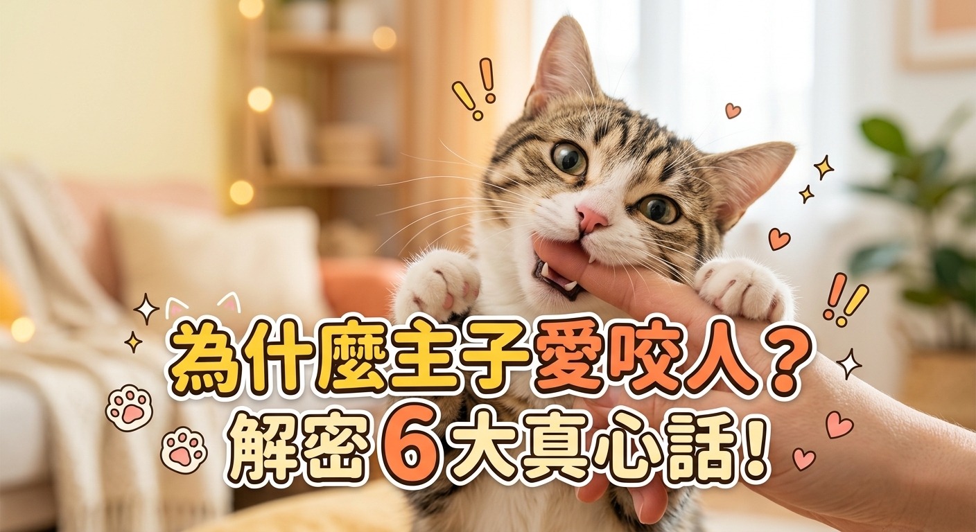 🐈 貓奴必看！主子「動口」不代表牠壞，是牠有話想說！