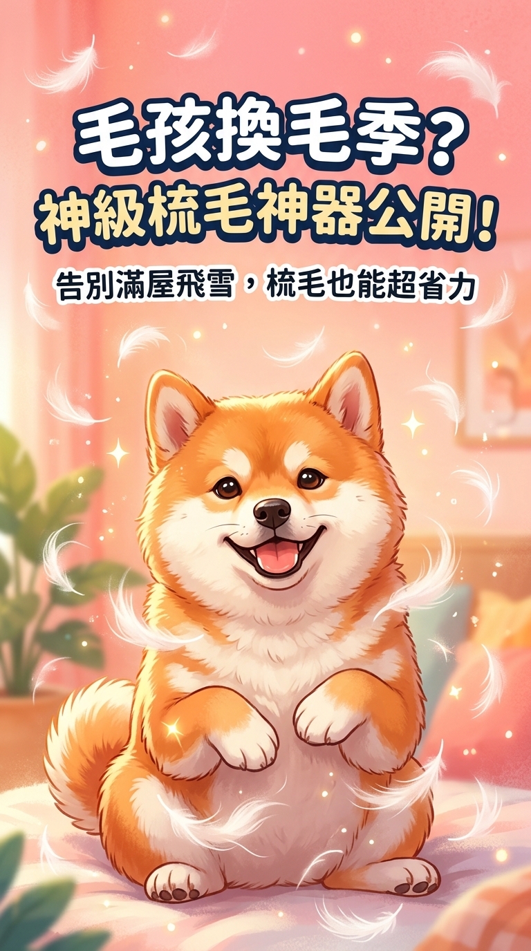 🐾 毛孩換毛季狂飄雪？7款神級梳毛工具大集合！