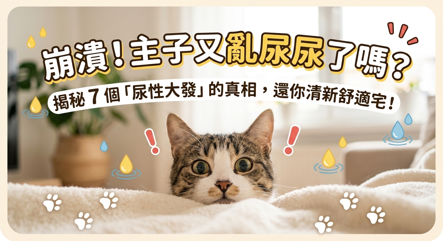 喵星人又亂尿尿？崩潰奴才必看！🐱💦