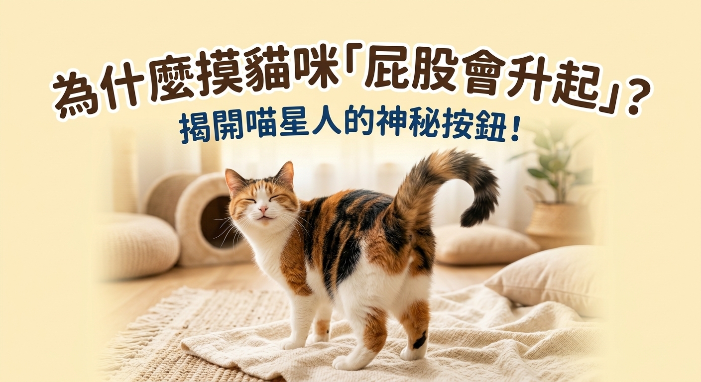 貓咪為何愛「翹屁屁」？解密喵星人的神祕按鈕！🐈💨