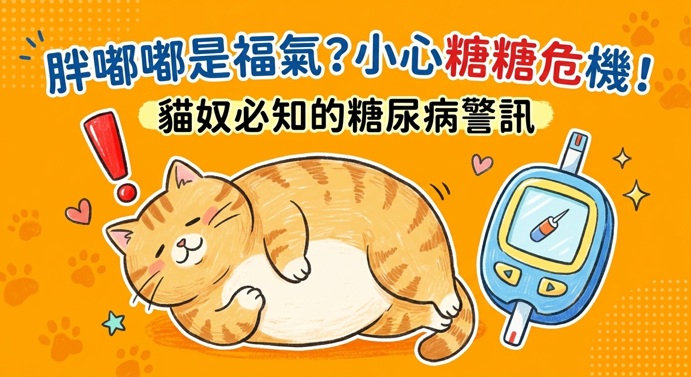 🐱 貓主子也怕高血糖？一分鐘看懂「貓咪糖尿病」！